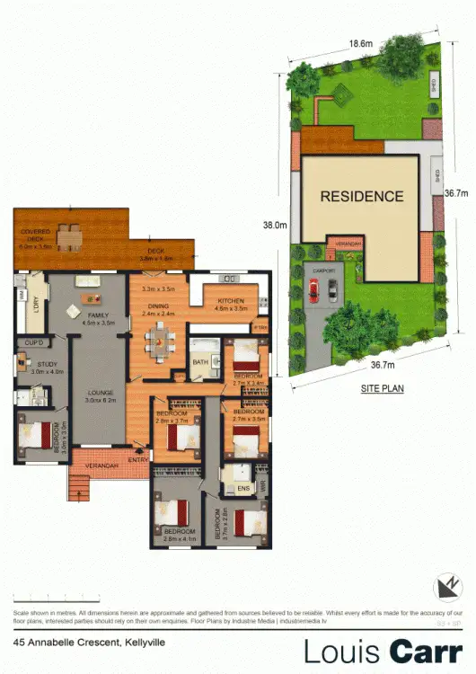 Floorplan of Homely house listing, 45 Annabelle Crescent, Kellyville NSW 2155