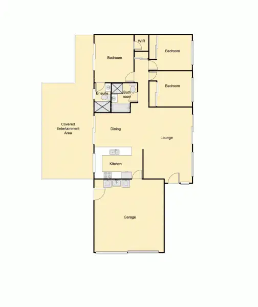 Floorplan of Homely house listing, 3 Beechwood Court, Caloundra West QLD 4551