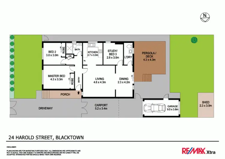 Floorplan of Homely house listing, 24 Harold Street, Blacktown NSW 2148