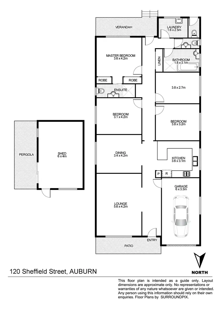 Floorplan of Homely house listing, 120 Sheffield St, Auburn NSW 2144
