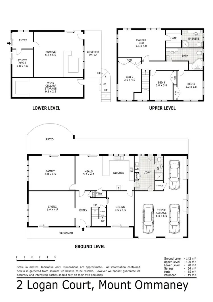 Floorplan of Homely house listing, 2 Logan Court, Mount Ommaney QLD 4074