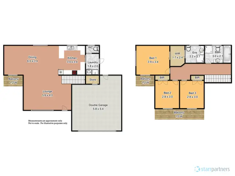 Floorplan of Homely townhouse listing, 2/10 Arndell Street, Windsor NSW 2756