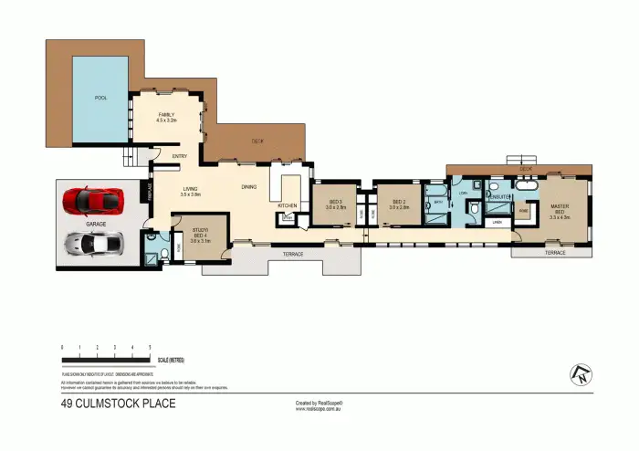 Floorplan of Homely house listing, 49 Culmstock Place, Fig Tree Pocket QLD 4069