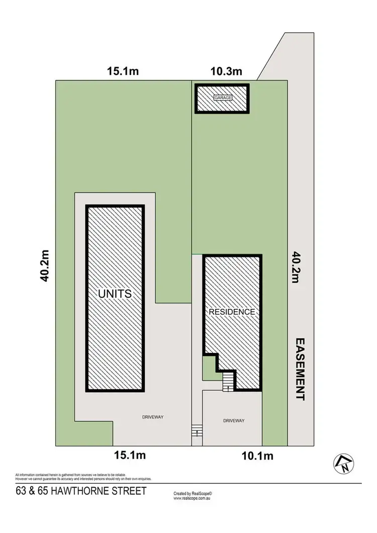 Floorplan of Homely house listing, 63/65 Hawthorne Street, Woolloongabba QLD 4102