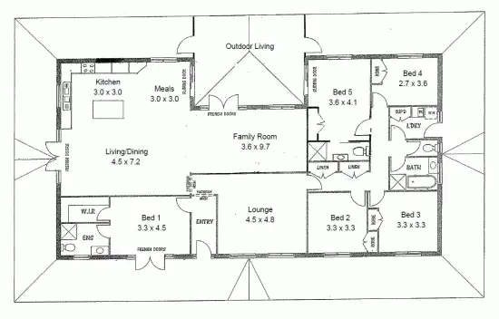 Floorplan of Homely rural property listing, 1402 Burrinjuck Road, Yass NSW 2582