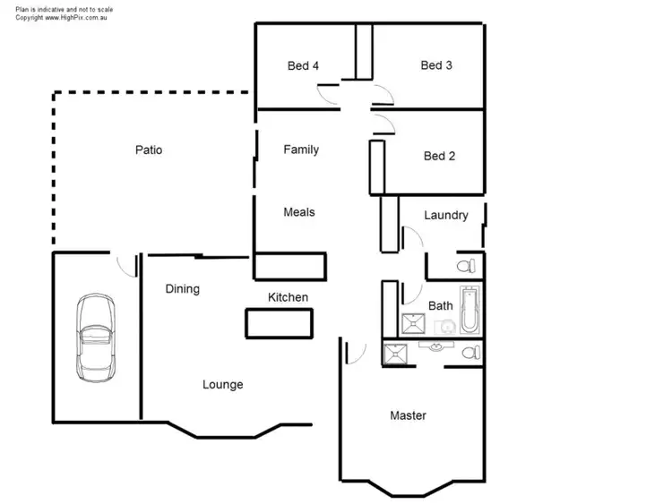 Floorplan of Homely house listing, 5 Arinya Court, Boronia Heights QLD 4124