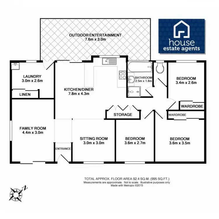 Floorplan of Homely house listing, 553 Hume Street, Kearneys Spring QLD 4350