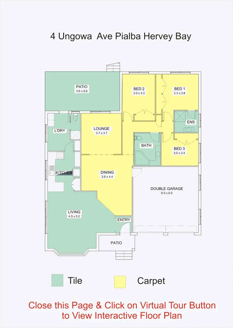 Floorplan of Homely house listing, 4 Ungowa Ave, Pialba QLD 4655