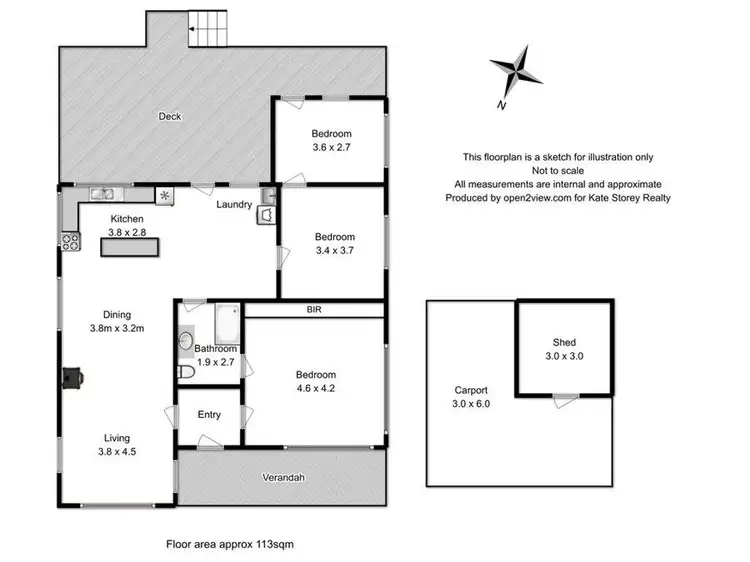 Floorplan of Homely house listing, 426 Carlton River Road, Carlton River TAS 7173