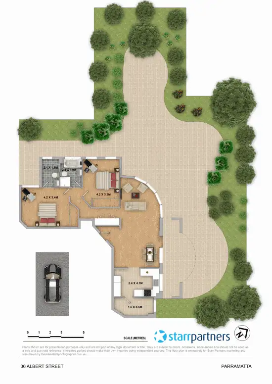 Floorplan of Homely unit listing, 8/36 Albert Street, North Parramatta NSW 2151