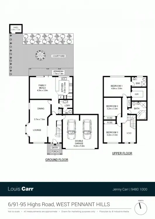 Floorplan of Homely house listing, 6/91-95 Highs Road, West Pennant Hills NSW 2125