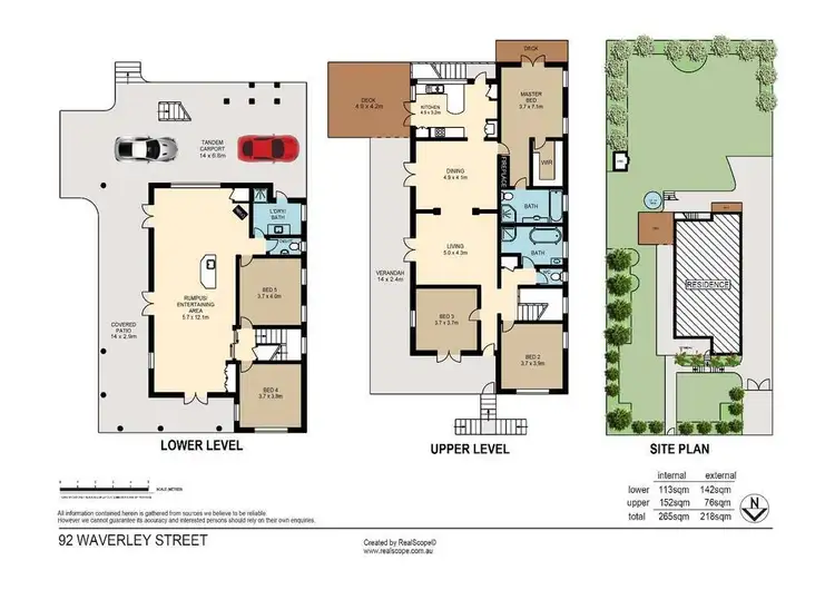 Floorplan of Homely house listing, 92 Waverley Street, Annerley QLD 4103