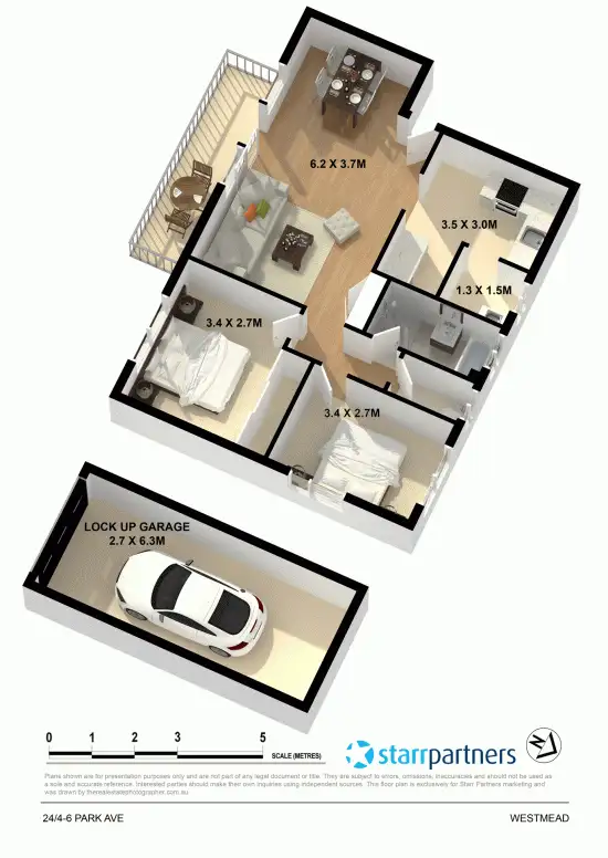 Floorplan of Homely unit listing, 24/4 Park Avenue, Westmead NSW 2145