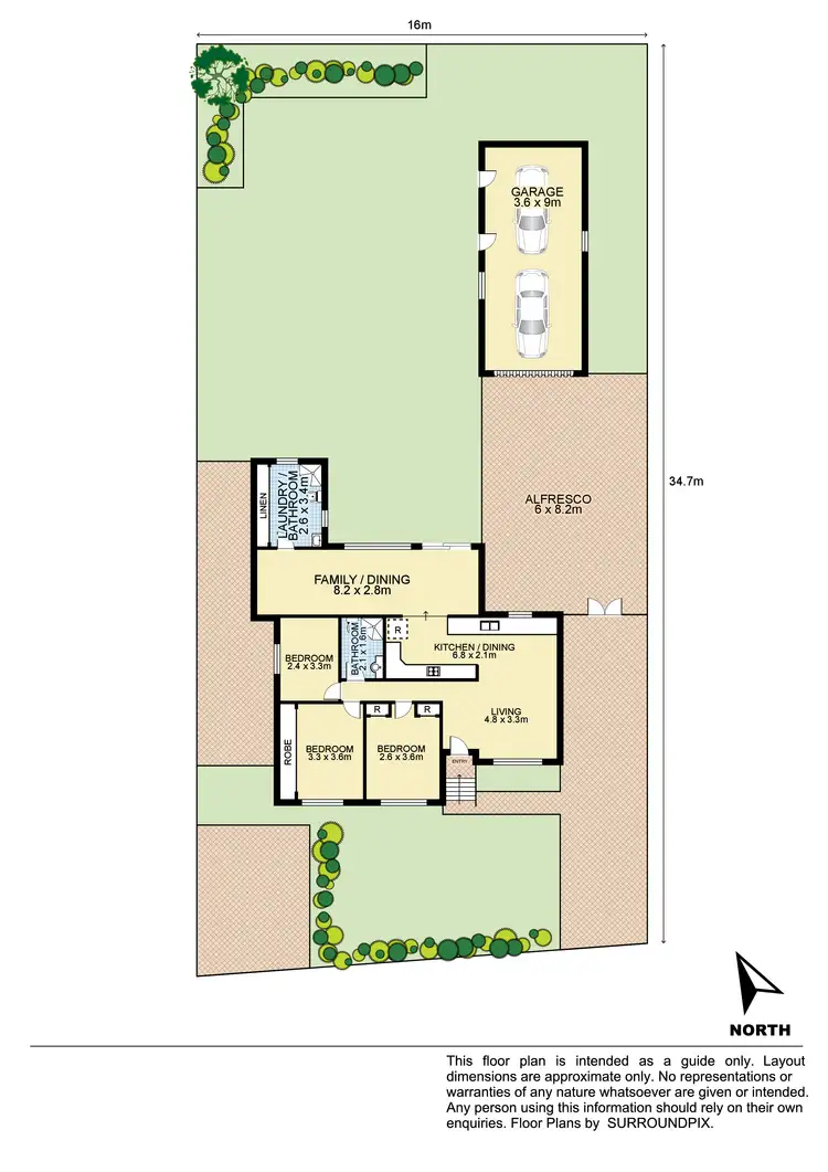 Floorplan of Homely house listing, 29 Orlando Crescent, Seven Hills NSW 2147