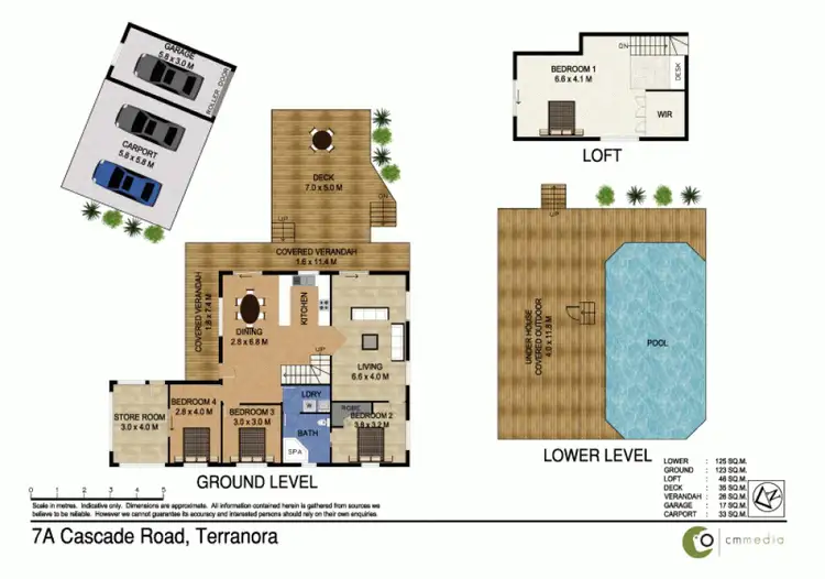 Floorplan of Homely rural property listing, 7a Cascade Road, Terranora NSW 2486