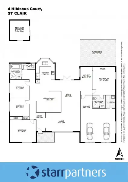 Floorplan of Homely house listing, 4 Hibiscus Court, St Clair NSW 2759