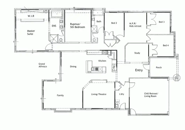 Floorplan of Homely house listing, 22 Aramac Plaza, Karalee QLD 4306