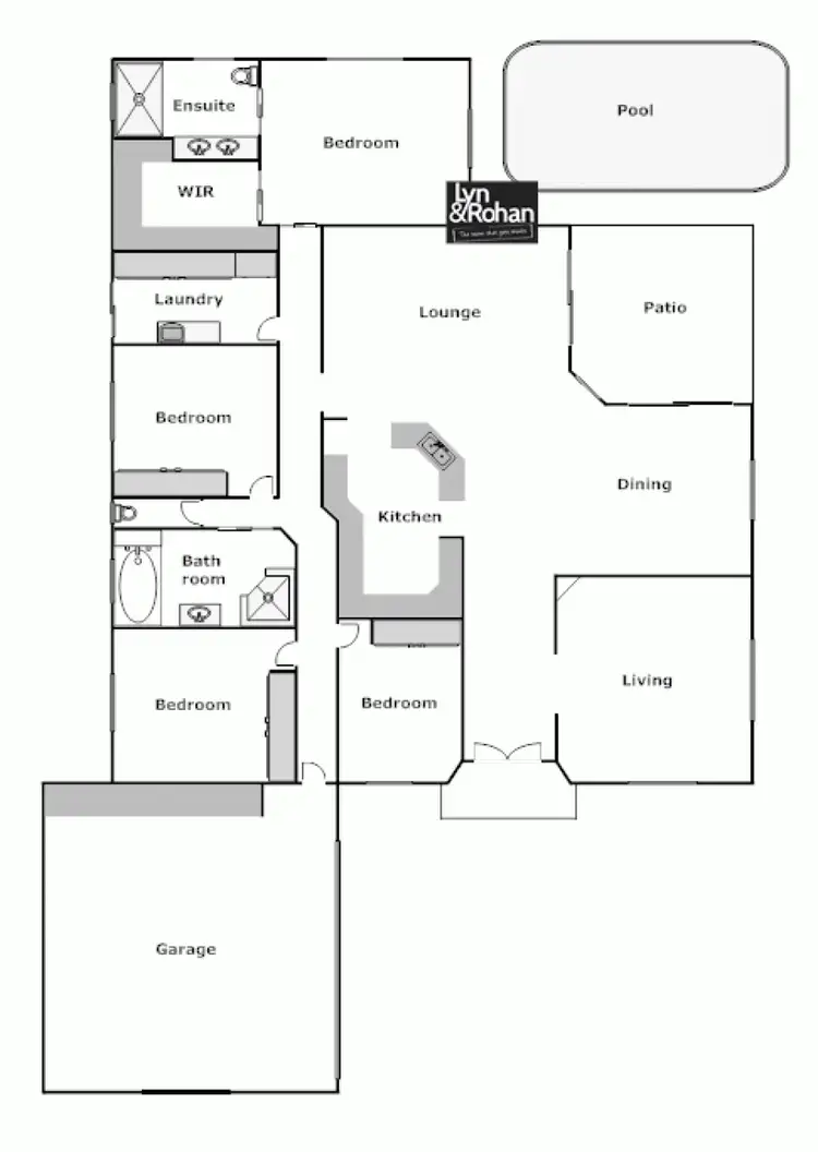 Floorplan of Homely house listing, 19 Palomar Court, Mount Louisa QLD 4814