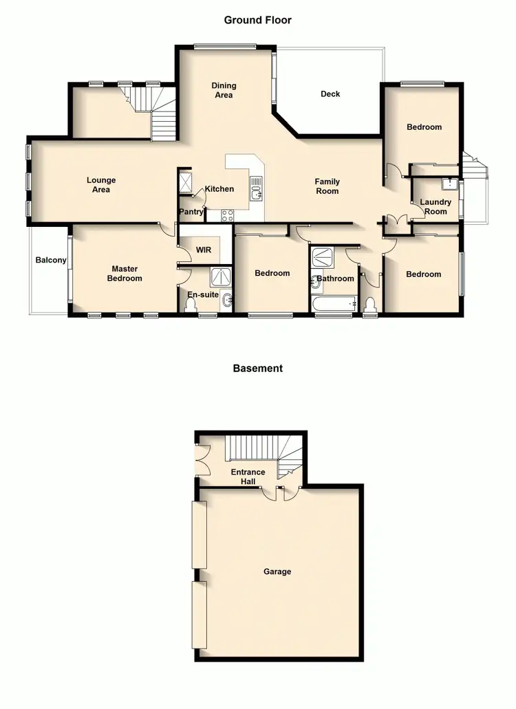 Floorplan of Homely house listing, 84 Outlook Drive, Waterford QLD 4133