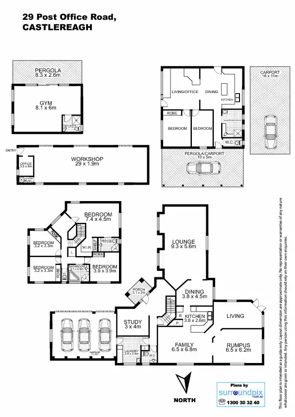 Floorplan of Homely house listing, 29 Post Office Road, Castlereagh NSW 2749