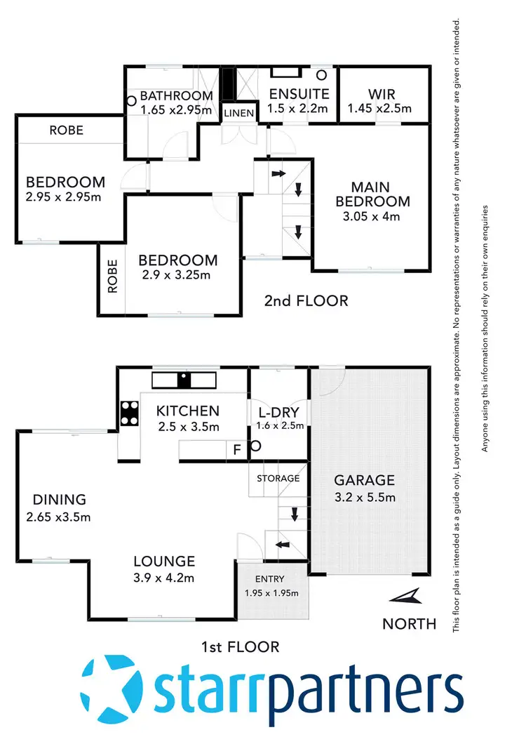Floorplan of Homely townhouse listing, 2/36-40 Great Western Highway, Colyton NSW 2760