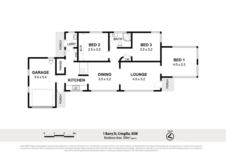 Floorplan of Homely house listing, 1 Barry Street, Cringila NSW 2502