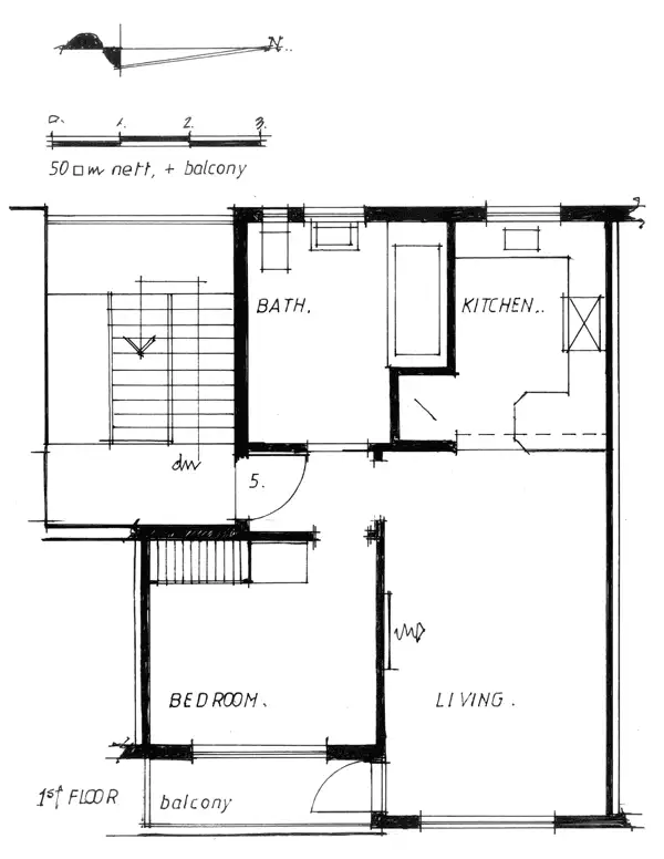 Floorplan of Homely apartment listing, 5/316 Reynard st, Pascoe Vale South VIC 3044