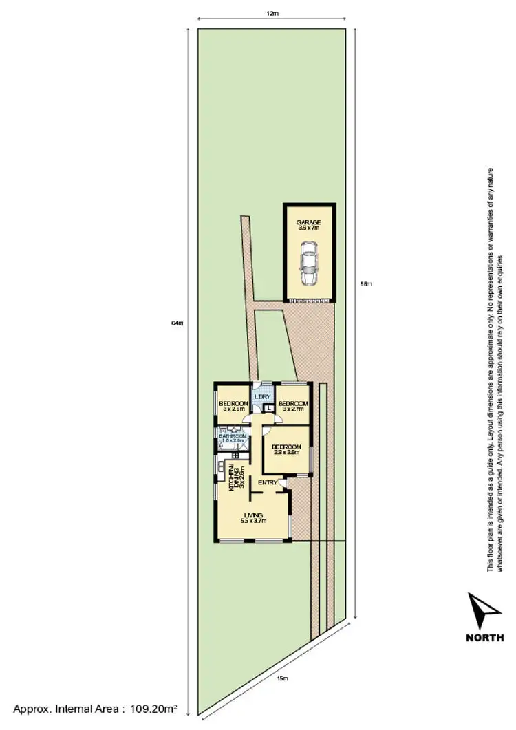 Floorplan of Homely house listing, 7 Doonside Crescent, Blacktown NSW 2148