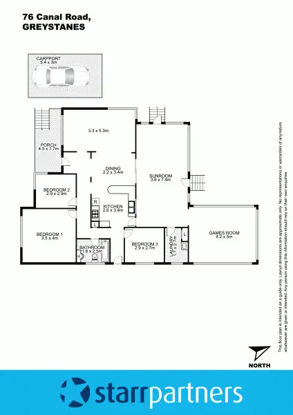 Floorplan of Homely house listing, 76 Canal Road, Greystanes NSW 2145