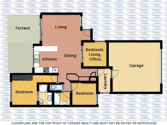 Floorplan of Homely unit listing, z18/1 Lakehead Drive, Sippy Downs QLD 4556