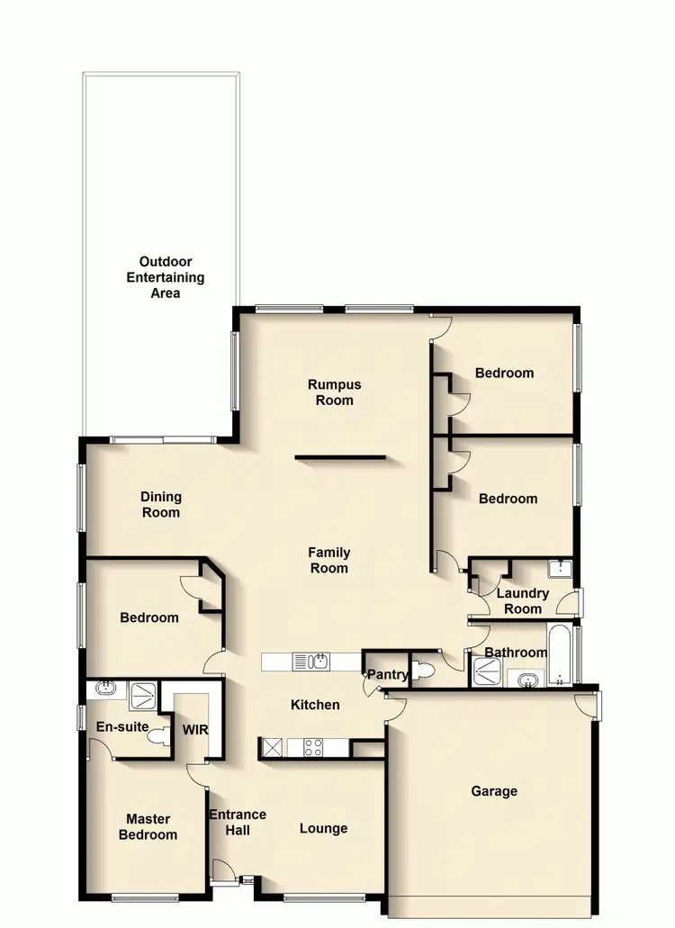 Floorplan of Homely house listing, 5 Columbus Circuit, Drewvale QLD 4116