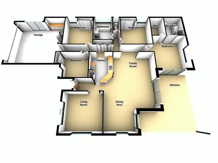 Floorplan of Homely house listing, 31 Allan Road, Bellmere QLD 4510