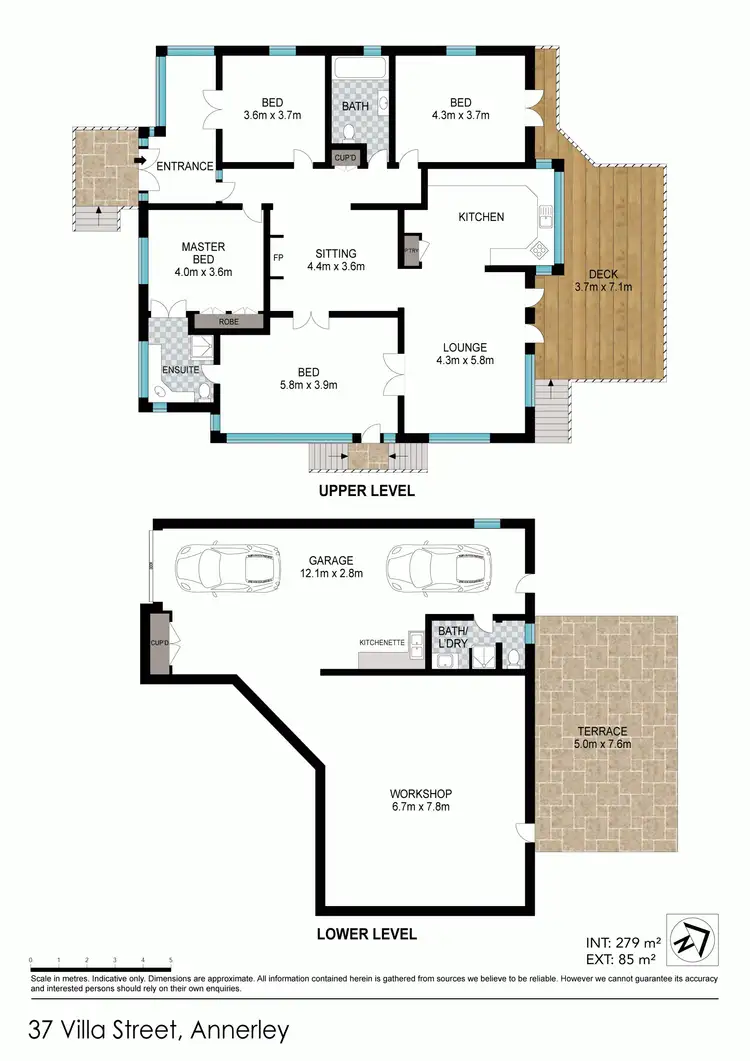 Floorplan of Homely house listing, 37 Villa Street, Annerley QLD 4103
