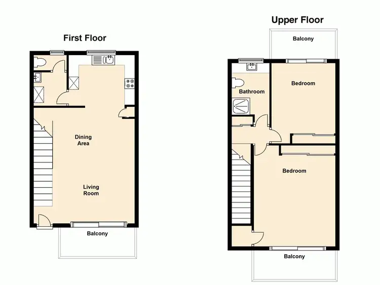 Floorplan of Homely unit listing, 10/45 Marine Parade, Redcliffe QLD 4020