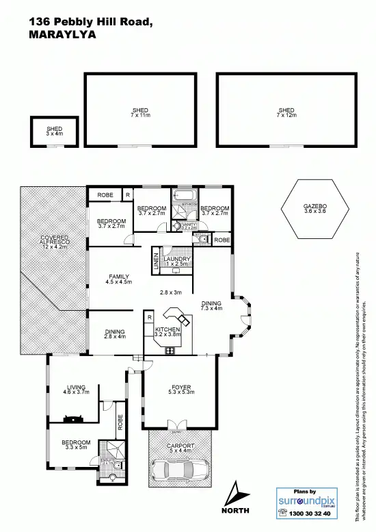 Floorplan of Homely house listing, Address available on request