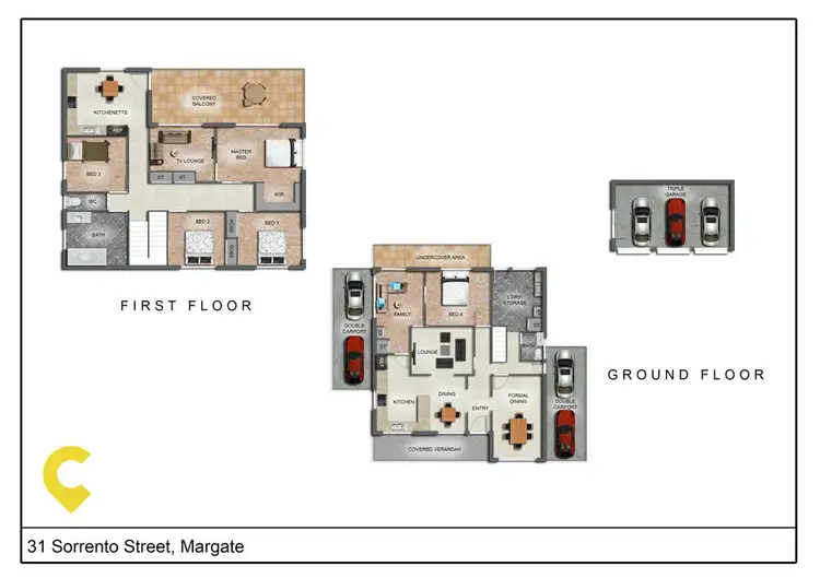 Floorplan of Homely house listing, 31 Sorrento Street, Margate QLD 4019