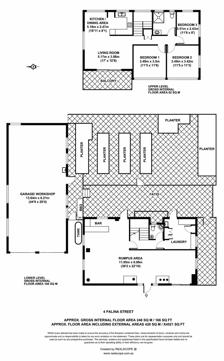 Floorplan of Homely house listing, 4 Palina Street, Brighton QLD 4017