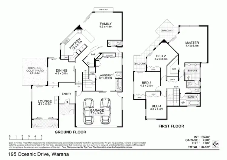 Floorplan of Homely house listing, 195 Oceanic Drive, Warana QLD 4575