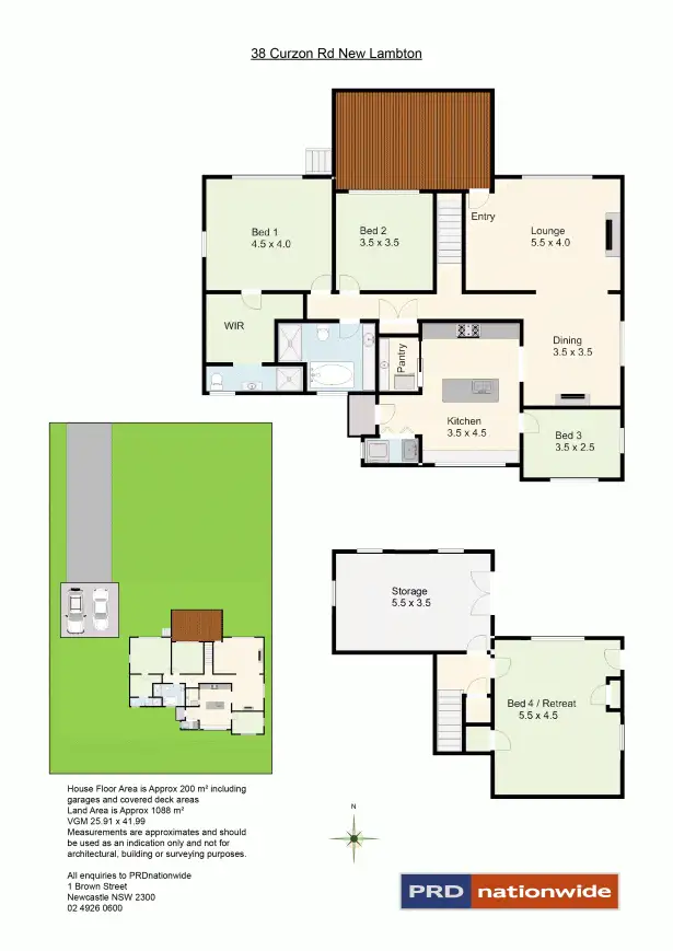 Floorplan of Homely house listing, 38 Curzon Road, New Lambton NSW 2305