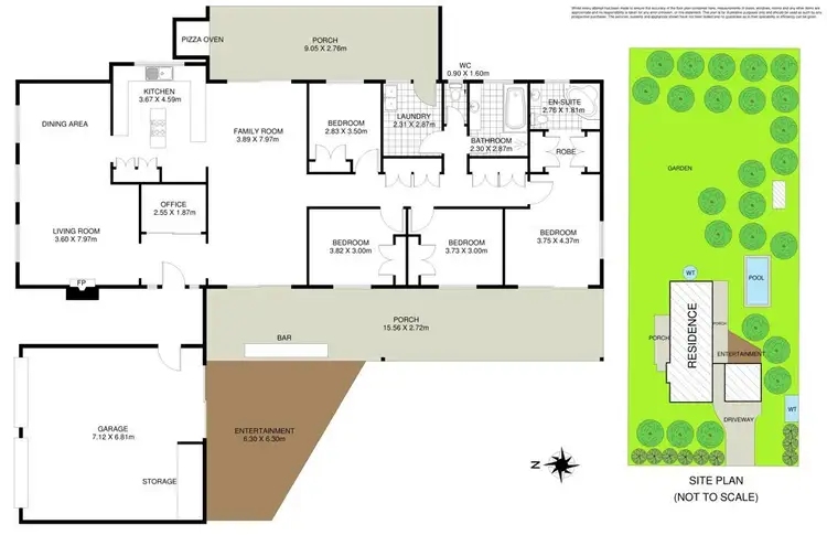 Floorplan of Homely house listing, 101 Hunt Road, Burpengary QLD 4505