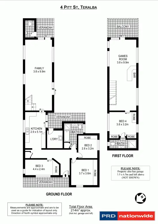 Floorplan of Homely house listing, 4 Pitt Street, Teralba NSW 2284