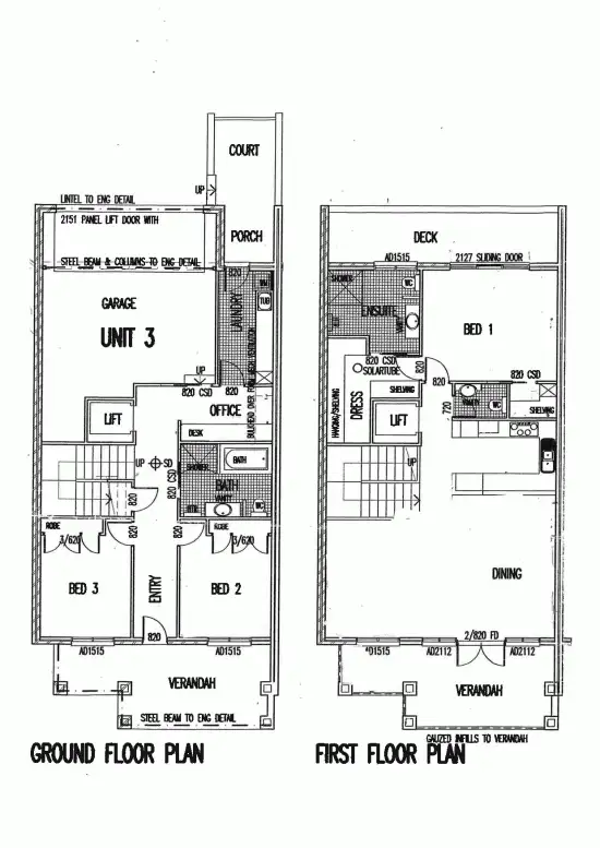 Floorplan of Homely house listing, 3/3 Macarthur Place, Tamworth NSW 2340