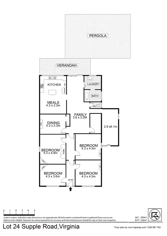 Floorplan of Homely house listing, Lot 24 Supple Rd, Virginia SA 5120