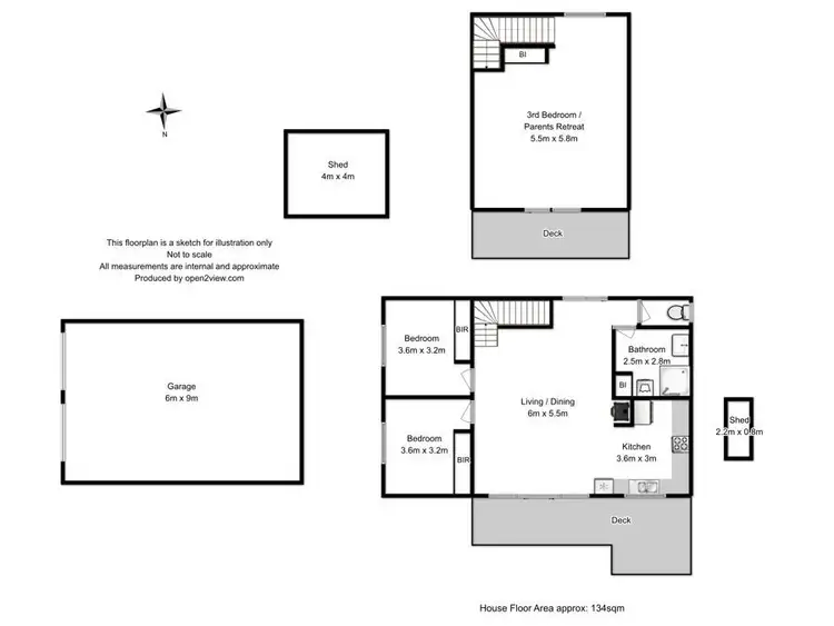 Floorplan of Homely house listing, 42 Ferntree Road, Eaglehawk Neck TAS 7179