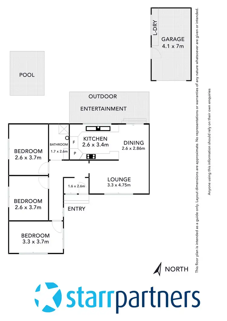Floorplan of Homely house listing, 7 Samoa Place, Lethbridge Park NSW 2770