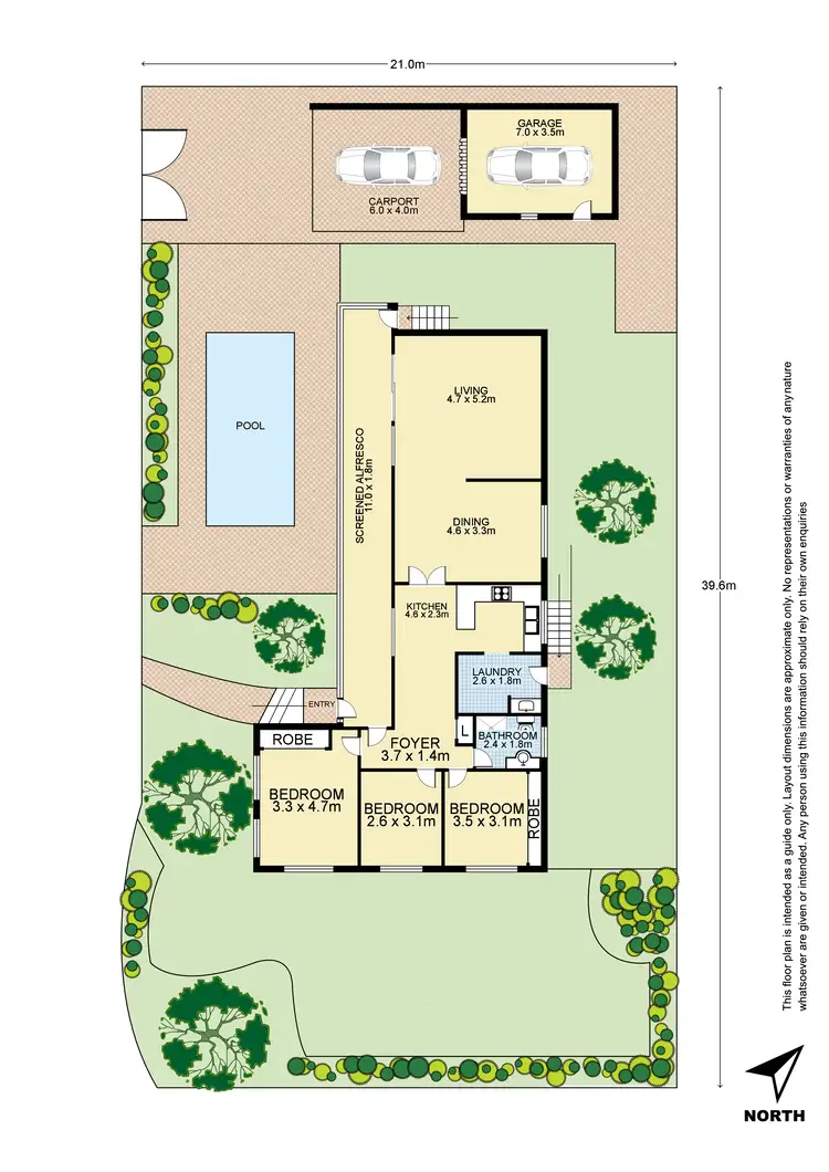 Floorplan of Homely house listing, 41 Craiglea Street, Blacktown NSW 2148