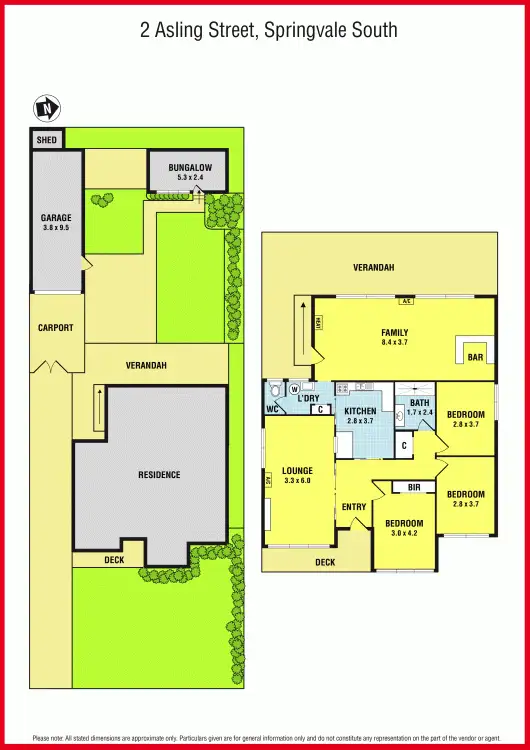 Floorplan of Homely house listing, 2 Asling Street, Springvale South VIC 3172