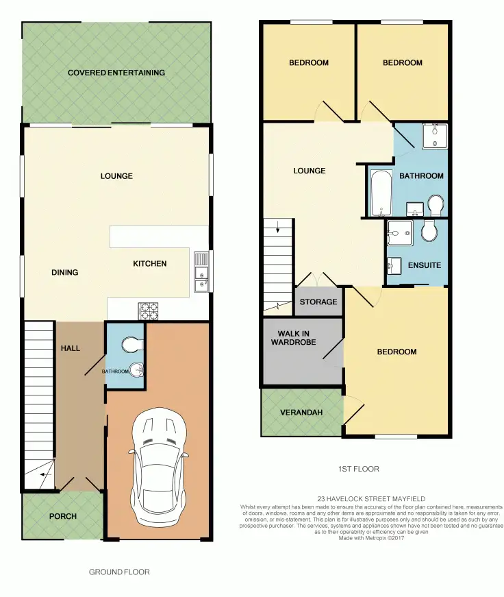Floorplan of Homely house listing, 23 Havelock Street, Mayfield NSW 2304