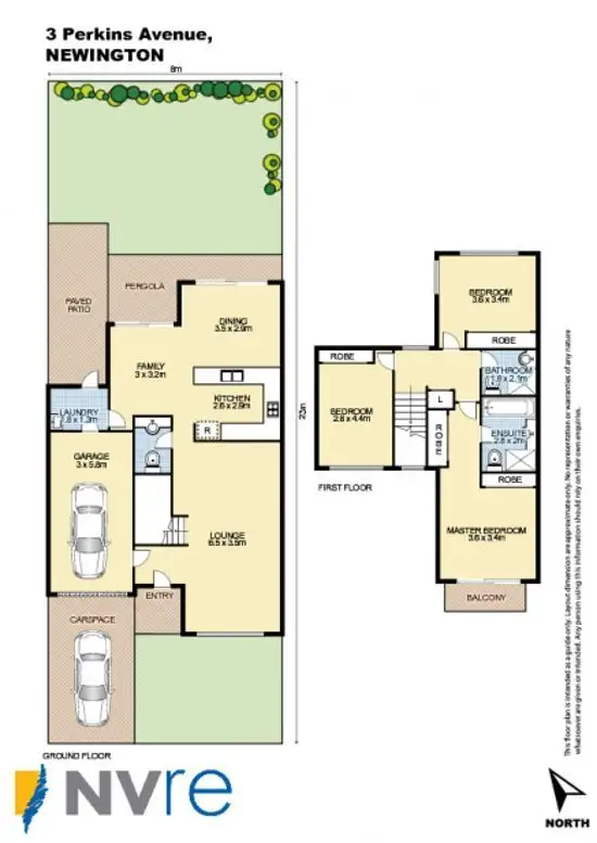 Floorplan of Homely house listing, 3 Perkins Avenue, Newington NSW 2127