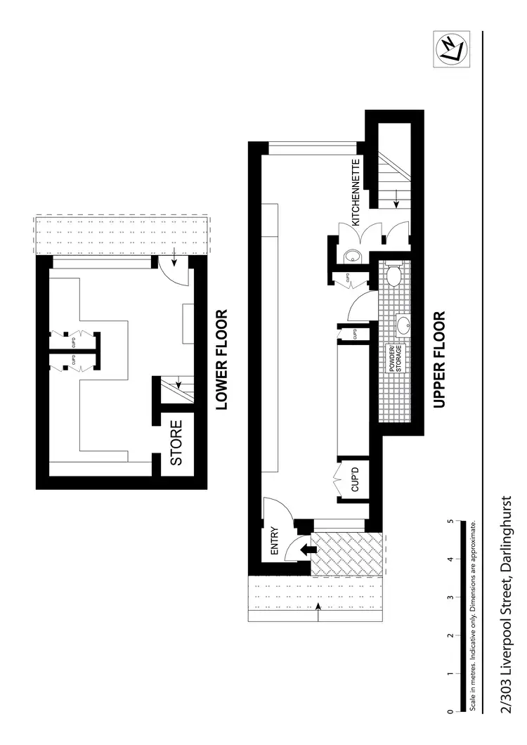 Floorplan of Homely unit listing, 02/303 Liverpool Street, Darlinghurst NSW 2010